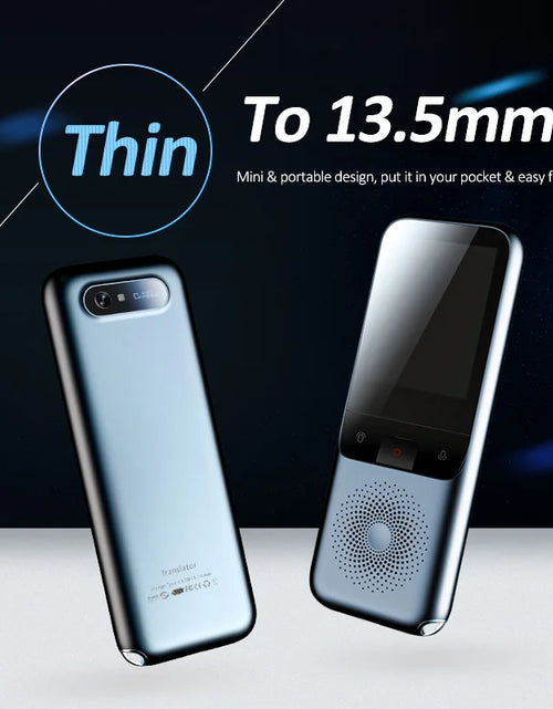 Load image into Gallery viewer, T11 Portable Audio Translator 138 Language Smart Translator Offline in Real Time Smart Voice AI Voice Photo Translator
