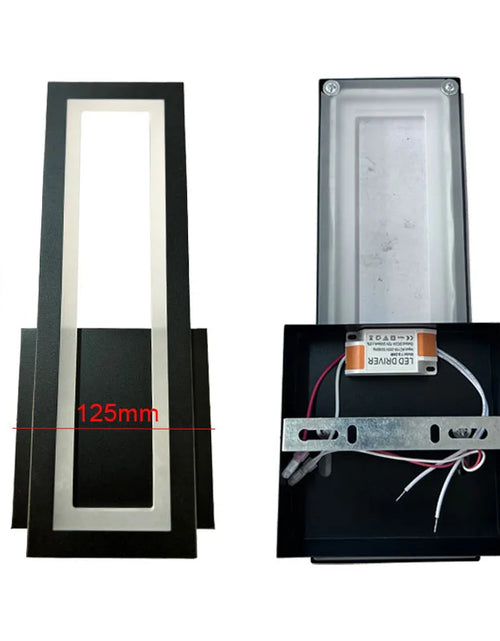 Load image into Gallery viewer, Modern Minimalist Wall Lamps Home Decor Living Room Bedroom Bedside 16W Ac96V-260V Led Sconce Black White Light Aisle Decoration

