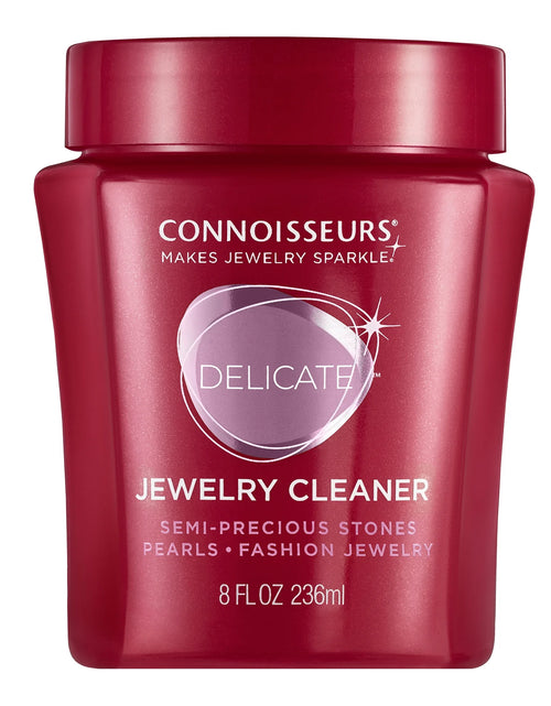 Load image into Gallery viewer, Delicate Jewelry Cleaner Solution for Pearls, Gemstones, and Fashion Jewelry, 8 Fl Oz

