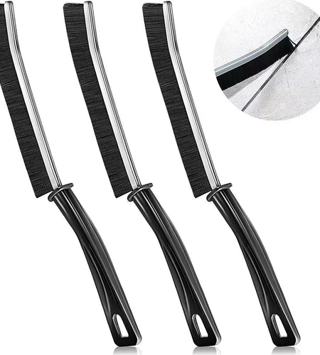 DeepClean™ Precision Crevice Brush Set – For Car, Kitchen, Tile Grout & Tight Spaces (1–5pcs)